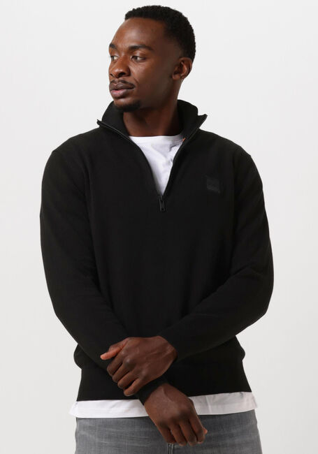 Schwarze BOSS ORANGE Pullover KANOBIX - large