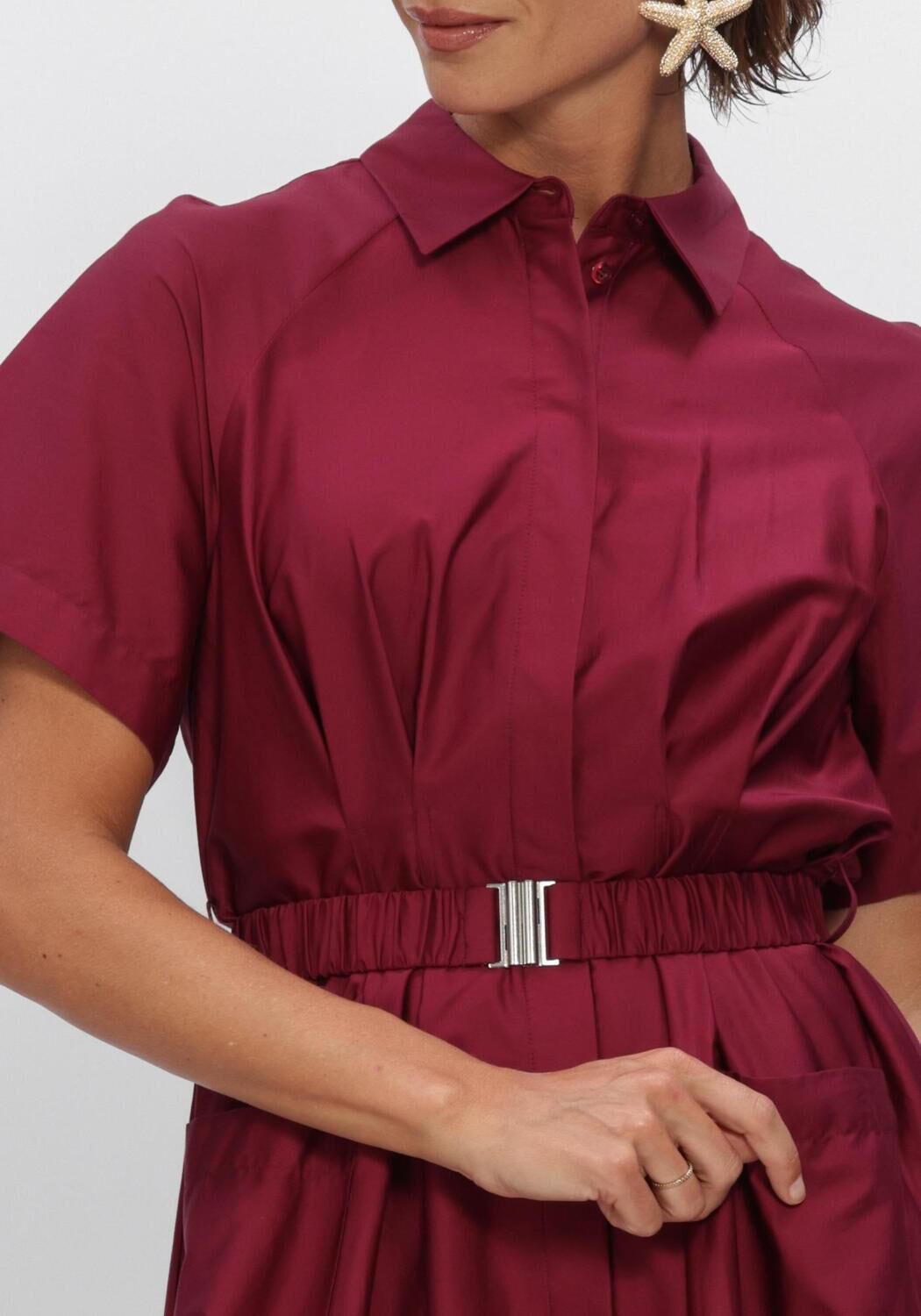 Bordeaux Y.A.S. Kleider YASSIMANA SS LONG DRESS - large