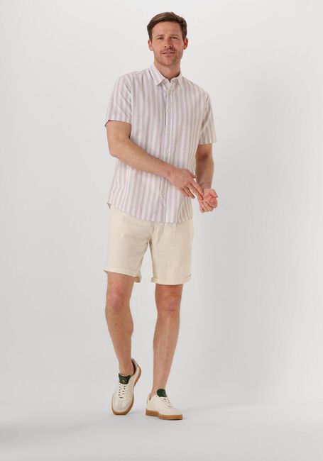 Beige SELECTED HOMME Casual-Oberhemd SLHREG-SUN SHIRT SS NOOS - large