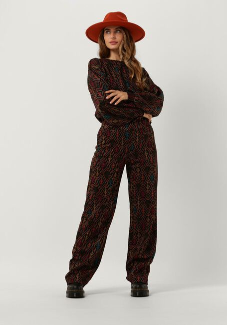 Schwarze REFINED DEPARTMENT Schlaghose ABBA - large