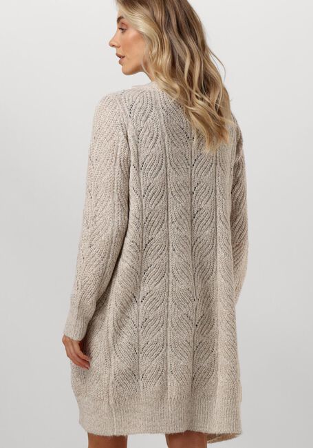 Beige OBJECT Strickjacke OBJNOVA STELLA L/S KNIT CARDIGAN - large