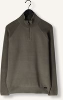 Olive GENTI Pullover TURTLE ZIP Olive GENTI Pullover TURTLE ZIP - medium