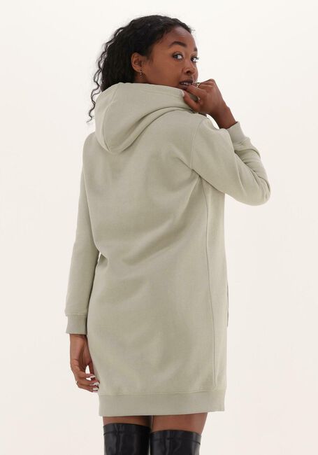 Beige CALVIN KLEIN Minikleid MONOGRAM HOODIE DRESS - large