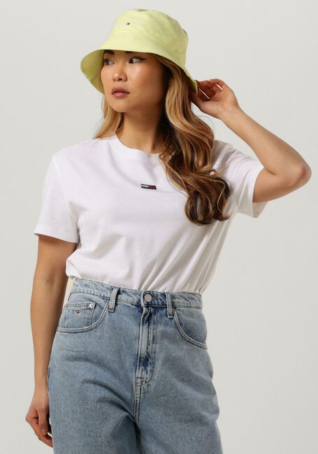 Weiße TOMMY JEANS T-shirt TWJ CLS XS BADGE TEE - large