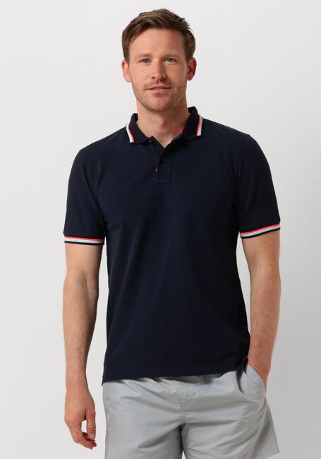 Blaue SUNDEK Polo-Shirt M4S091 BRICE POLO - large