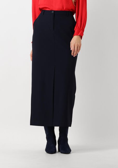 Blaue SUMMUM Midirock SKIRT VISCOSE BLEND - large