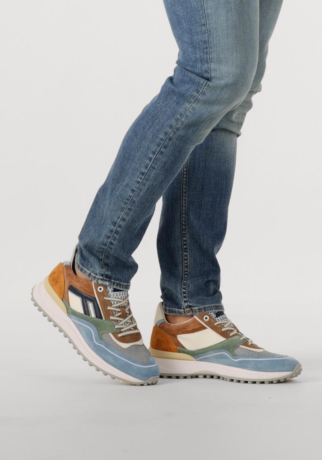 Mehrfarbige/Bunte FLORIS VAN BOMMEL Sneaker Low SFM-10139 NOPPI - large