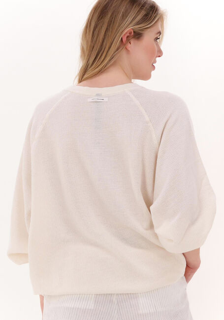 Ecru 10DAYS Sweatshirt SQUARE MESH SWEATER - large