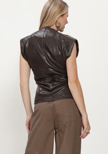 Braune CO'COUTURE Tops & T-shirts 35958 GITTCC PLEAT TOP - large