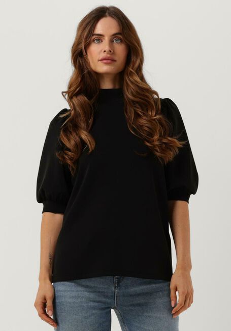 Schwarze MY ESSENTIAL WARDROBE Top THE PUFF BLOUSE - large