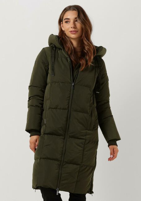 Dunkelgrün MOS MOSH Wattierte Jack NOVA SQUARE DOWN COAT - large