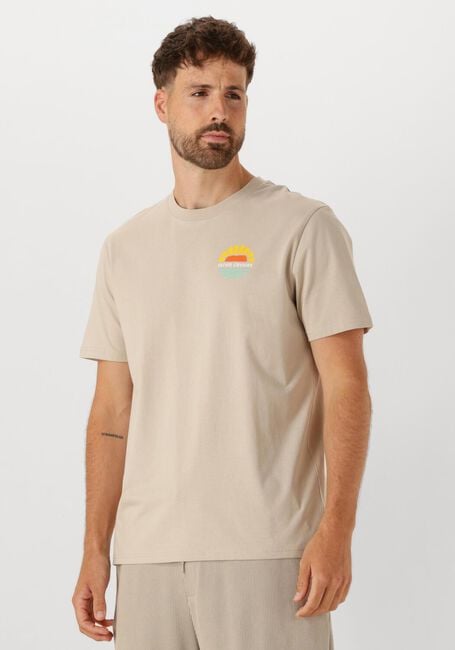Beige STRØM Clothing T-shirt T-SHIRT - large