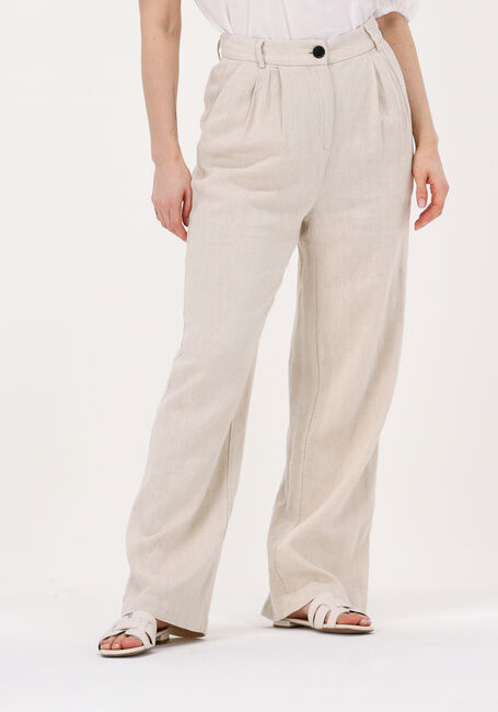 Sand CO'COUTURE Weite Hose LINEN FLARE PANTS - large