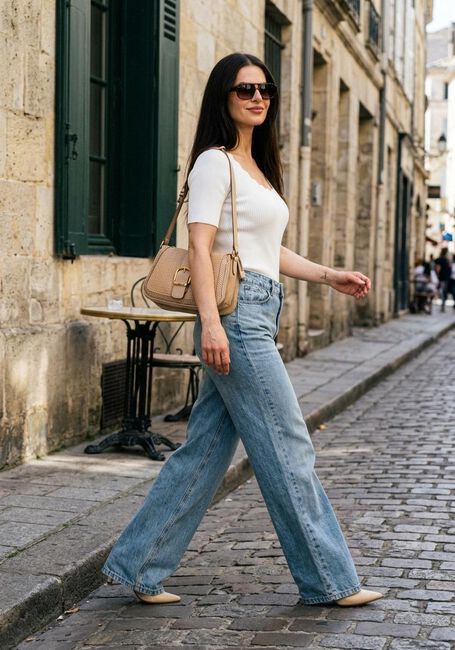 Hellblau SILVIAN HEACH Wide jeans JEANS BELIMA - large