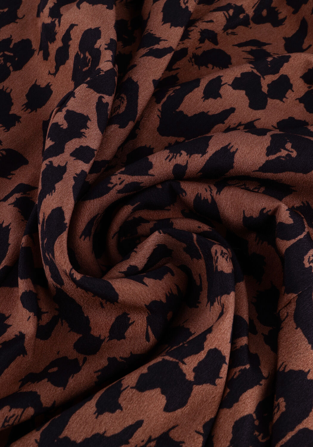 Braune CO'COUTURE Minikleid SAVANNAH ANIMAL DRESS - large