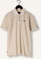 Beige PME LEGEND Polo-Shirt SHORT SLEEVE POLO FINE PIQUE ALL OVER PRINT Beige PME LEGEND Polo-Shirt SHORT SLEEVE POLO FINE PIQUE ALL OVER PRINT - medium