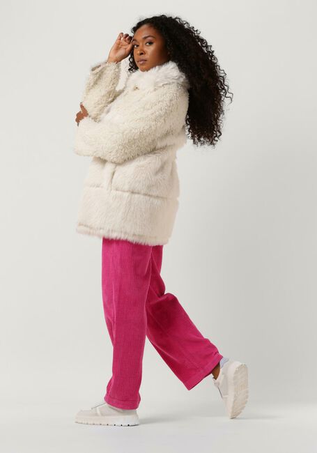 Creme BEAUMONT Fake-Fur-Jack SOFT FUR MIX JACKET - large