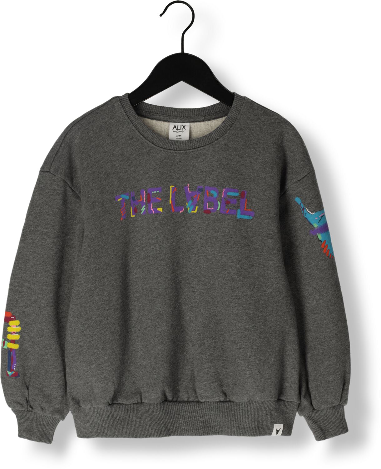 Sweatshirt Knitted Multicolour Sweater Mädchen - Alix Mini - Modalova
