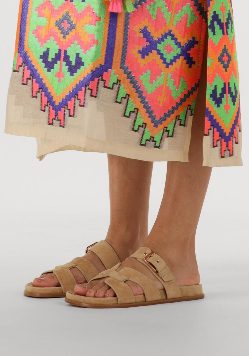 Beige STEFANO LAURAN Pantolette 89863 1661 - large