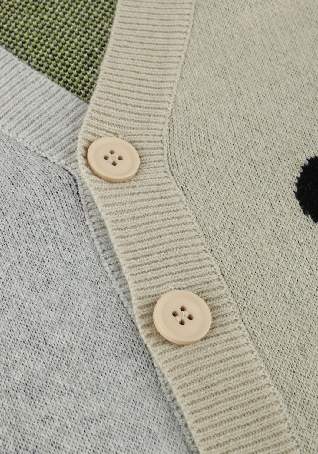 Beige MOLO Strickjacke BURT - large