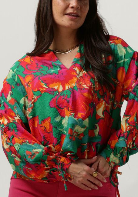 Rosane MINUS Blusen THILDA V-NECK BLOUSE - large