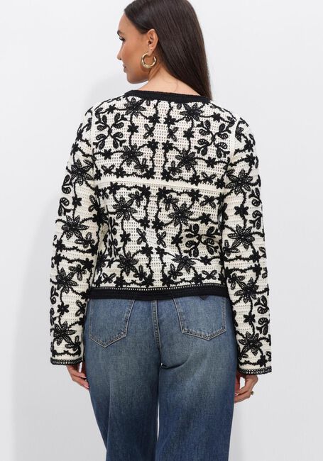 Mehrfarbige/Bunte OBJECT Strickjacke OBJCARI L/S RE CARDIGAN - large