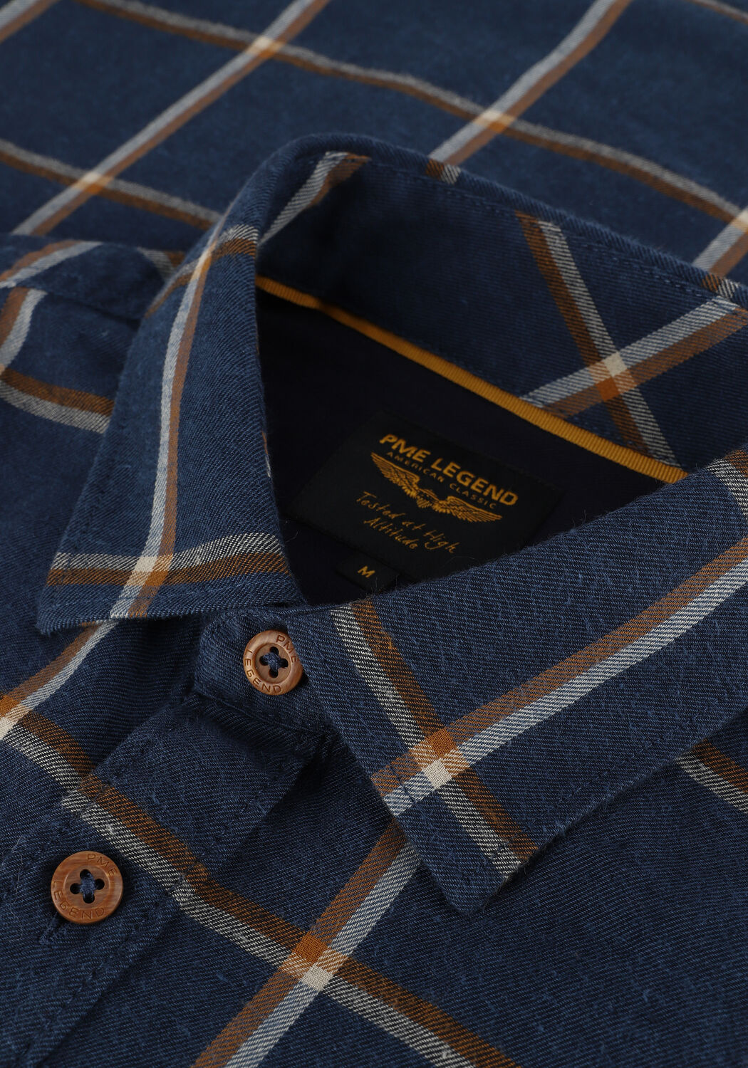 Dunkelblau PME LEGEND Casual-Oberhemd LONG SLEEVE SHIRT TWILL - large