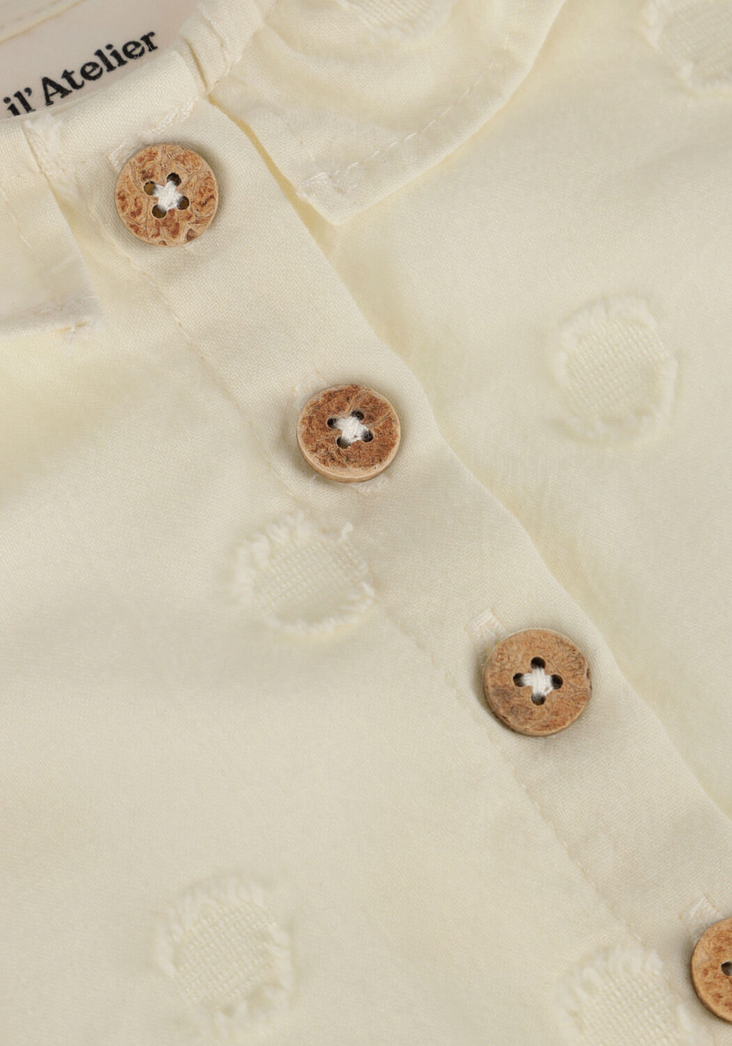 Beige LIL' ATELIER Blusen NBFFRANNY SS LOOSE SHIRT LIL - large