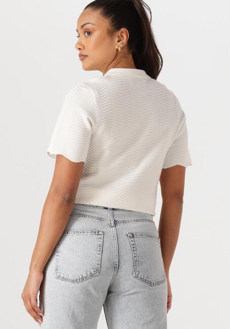 Nicht-gerade weiss NEO NOIR Top SOKO WAVE KNIT TEE - large