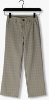 Beige INDIAN BLUE JEANS Schlaghose WIDE PANTS SMALL CHECK - medium