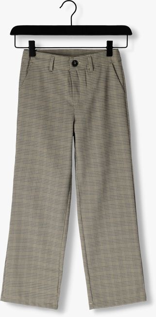 Beige INDIAN BLUE JEANS Schlaghose WIDE PANTS SMALL CHECK - large