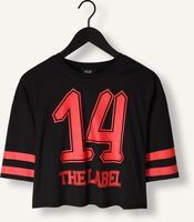 Schwarze ALIX THE LABEL T-shirt LADIES KNITTED CROPPED SPORTS Schwarze ALIX THE LABEL T-shirt LADIES KNITTED CROPPED SPORTS - medium