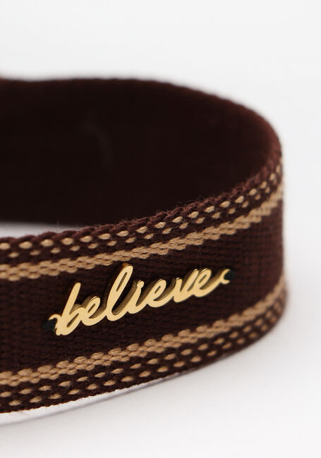 Schwarze NOTRE-V Armbänder TOUW ARMBANDJE BELIEVE - large