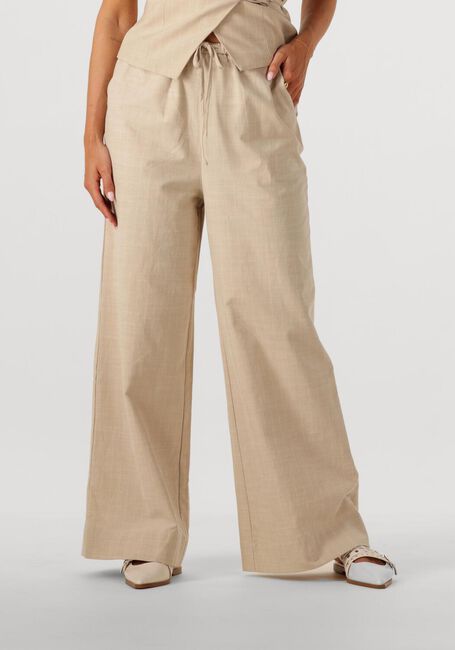 Beige NEO NOIR Weite Hose HEIFA STRIPE PANTS - large