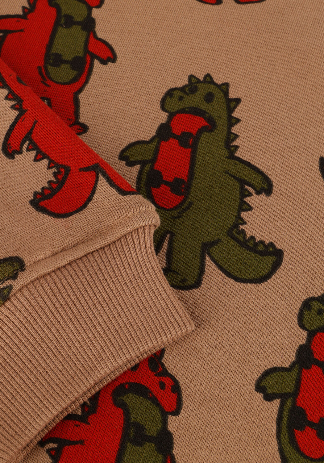 Camelfarbene AMMEHOELA Sweatshirt ROCKY - large