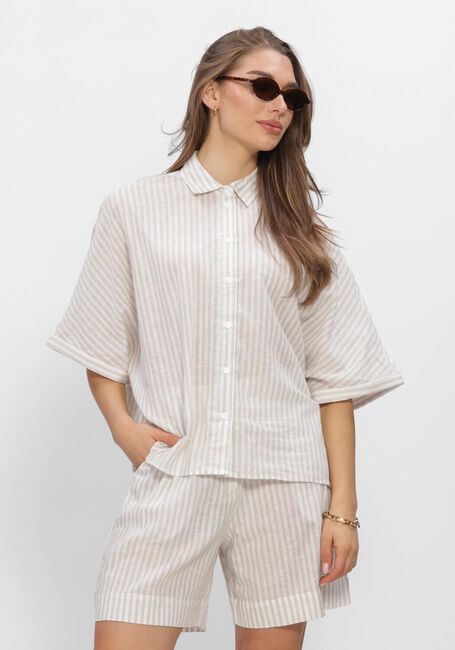 Graue WITHBLACK Blusen WBLBIANCA BATSLEEVE SHIRT - large