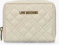 Weiße LOVE MOSCHINO Portemonnaie BASIC QUILTED SLG 5605 - medium