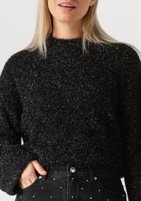 Schwarze SECOND FEMALE Pullover LAMILLA KNIT O-NECK - large
