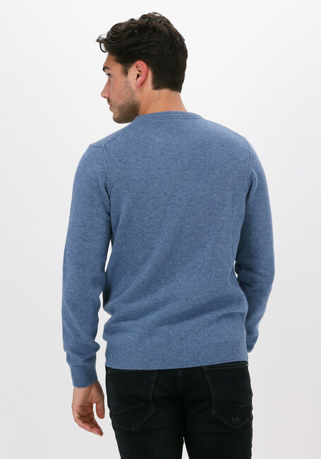 Blaue LYLE & SCOTT Pullover CREW NECK LAMBSWOOL BLEND JUMP - large