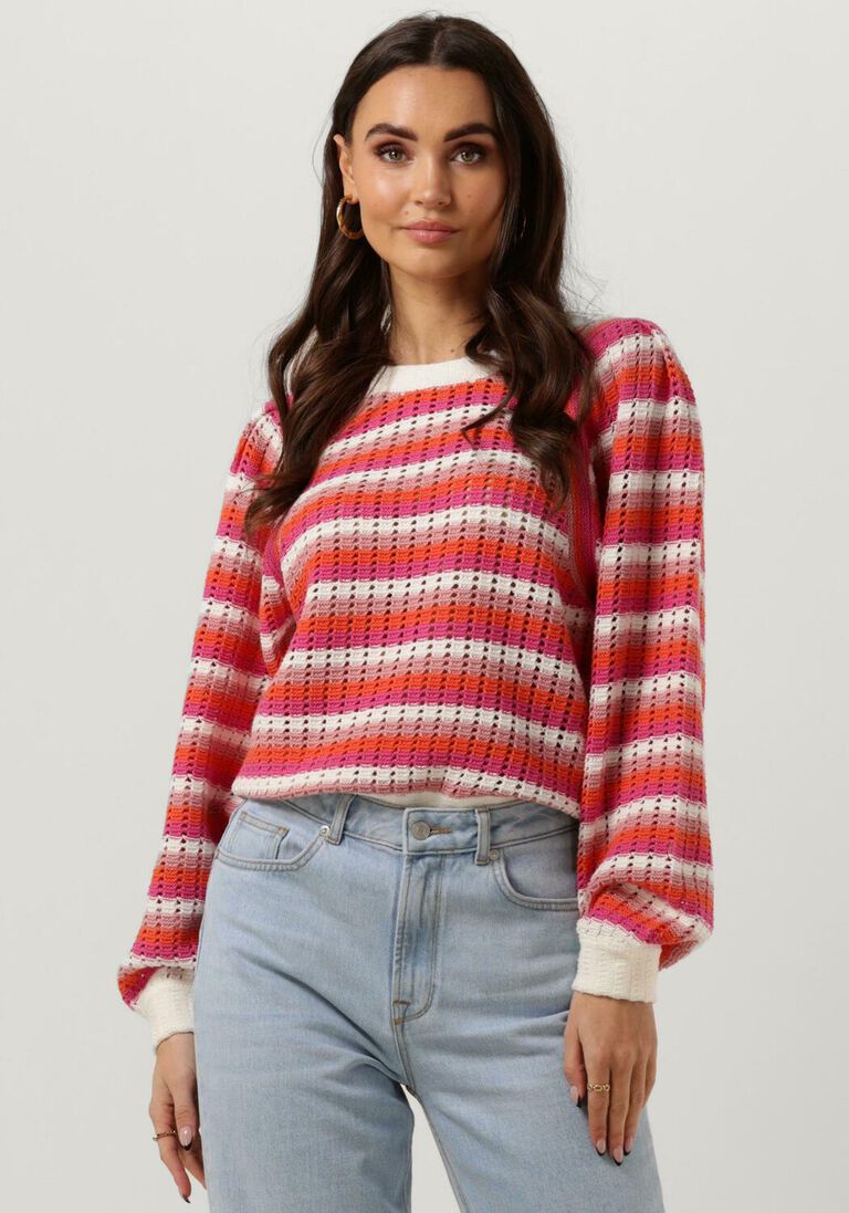 rosane freebird pullover knit-point-stripe-cot-23-1