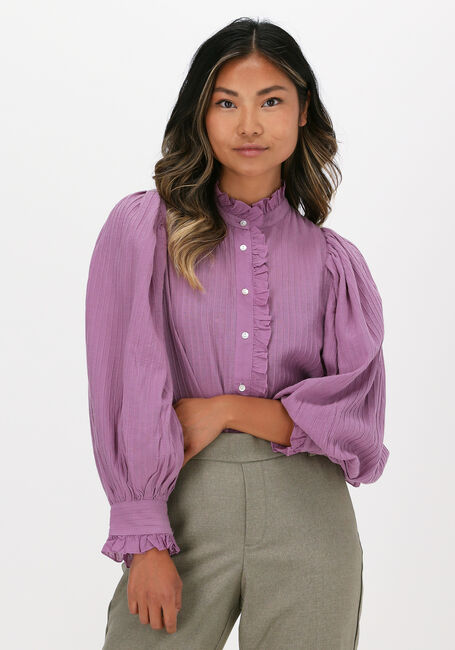 Lila ANTIK BATIK Blusen YVETTE BLOUSE - large