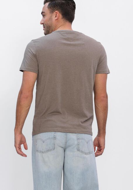 Taupe TOMMY JEANS T-shirt TJM XSLIM JASPE HTR TEE EXT - large