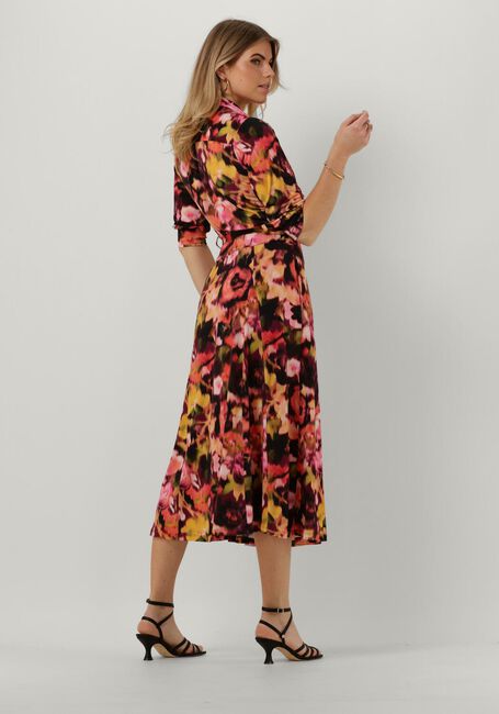 Mehrfarbige/Bunte VANILIA Midikleid BLURRY DRESS - large