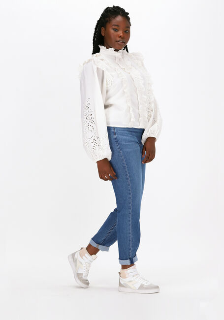 Wei&szlig;e NOTES DU NORD Blusen ALMA SHIRT - large