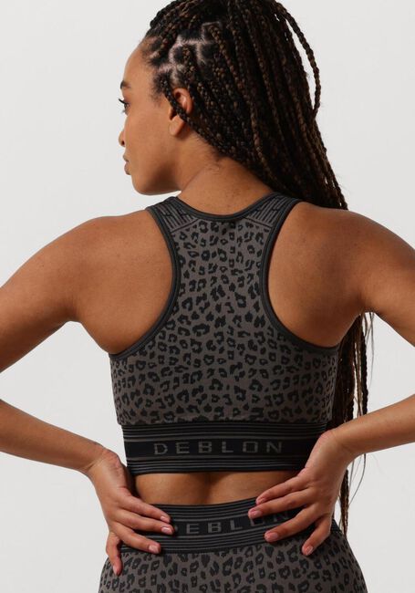 Schwarze DEBLON SPORTS Top JOY SEAMLESS TOP - large
