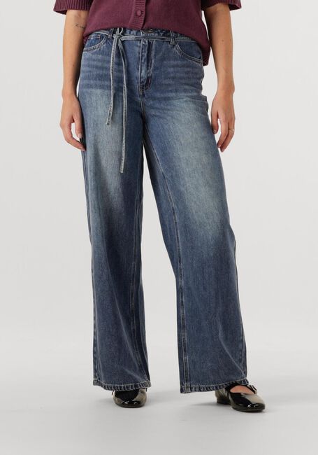 Blaue OBJECT Wide jeans OBJROSIE MW WIDE JEANS - large