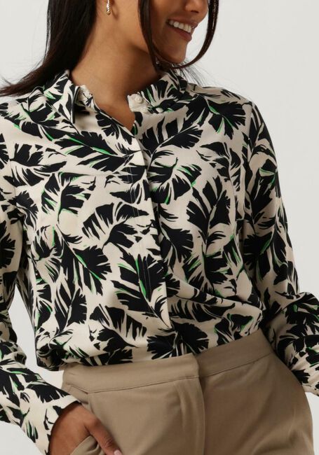 Grüne ANOTHER LABEL Blusen DREISER LEAF SHIRT - large