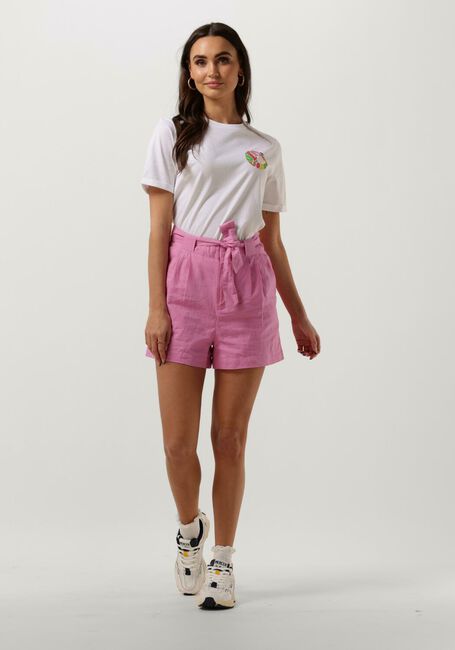 Weiße SCOTCH & SODA T-shirt COTTON IN- CONVERSION REGULAR FIT T-SHIRT - large