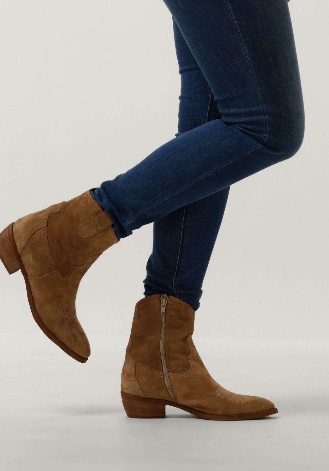 Camelfarbene NOTRE-V Cowboystiefel 08-180 - large