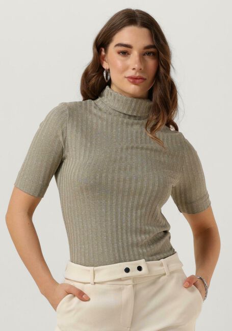 Olive MY ESSENTIAL WARDROBE Top JANNIMW ROLLNECK BLOUSE - large